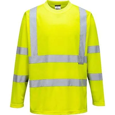 Hi-Vis Long Sleeved T-Shirt - All Sizes