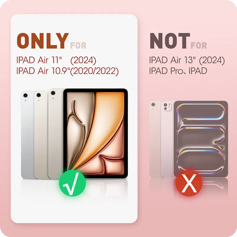 iPad Air 11 inch (2024) Cosmo Case-Marble Pink