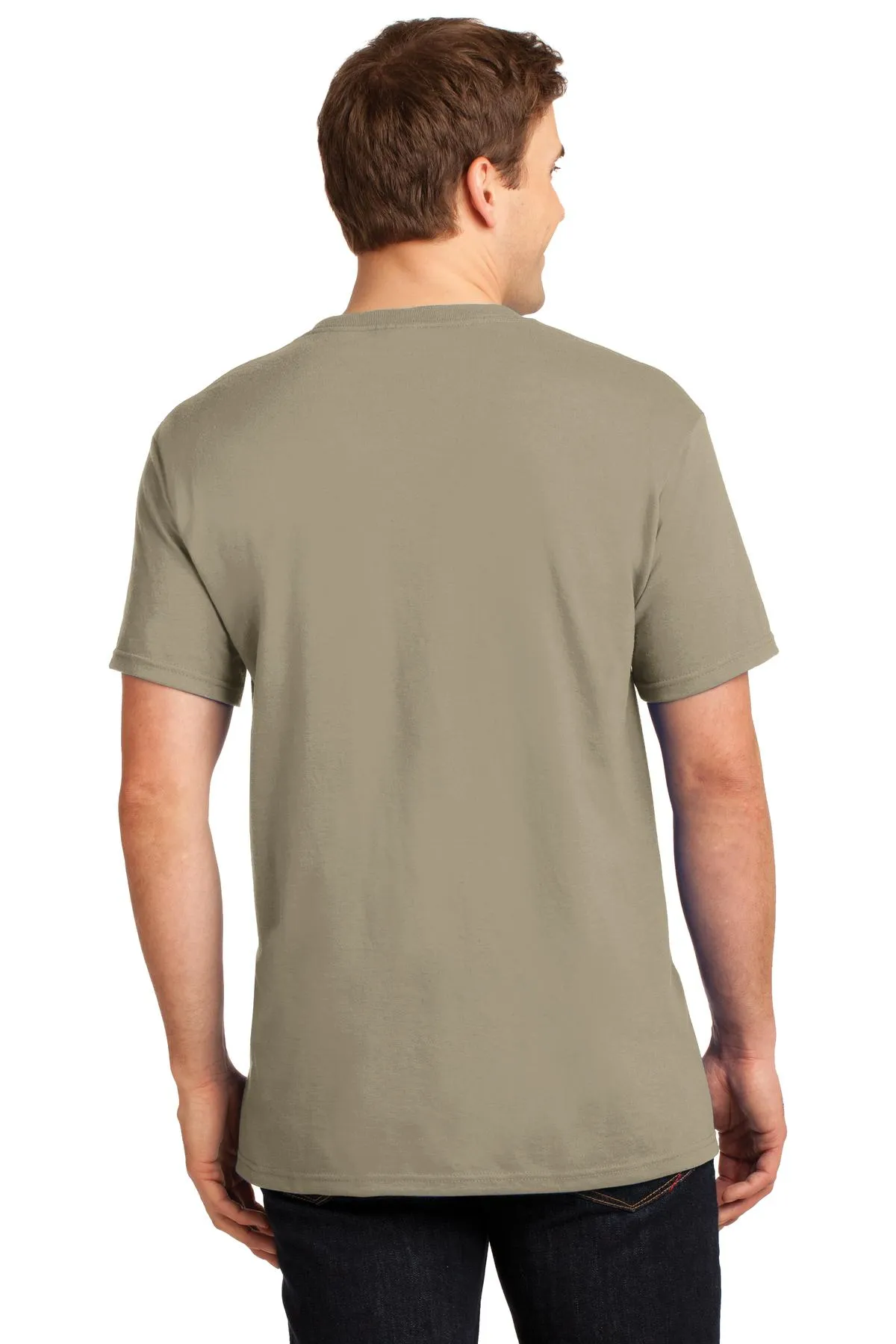 Jerzees - Dri-Power 50/50 Cotton/Poly Pocket T-Shirt. 29MP