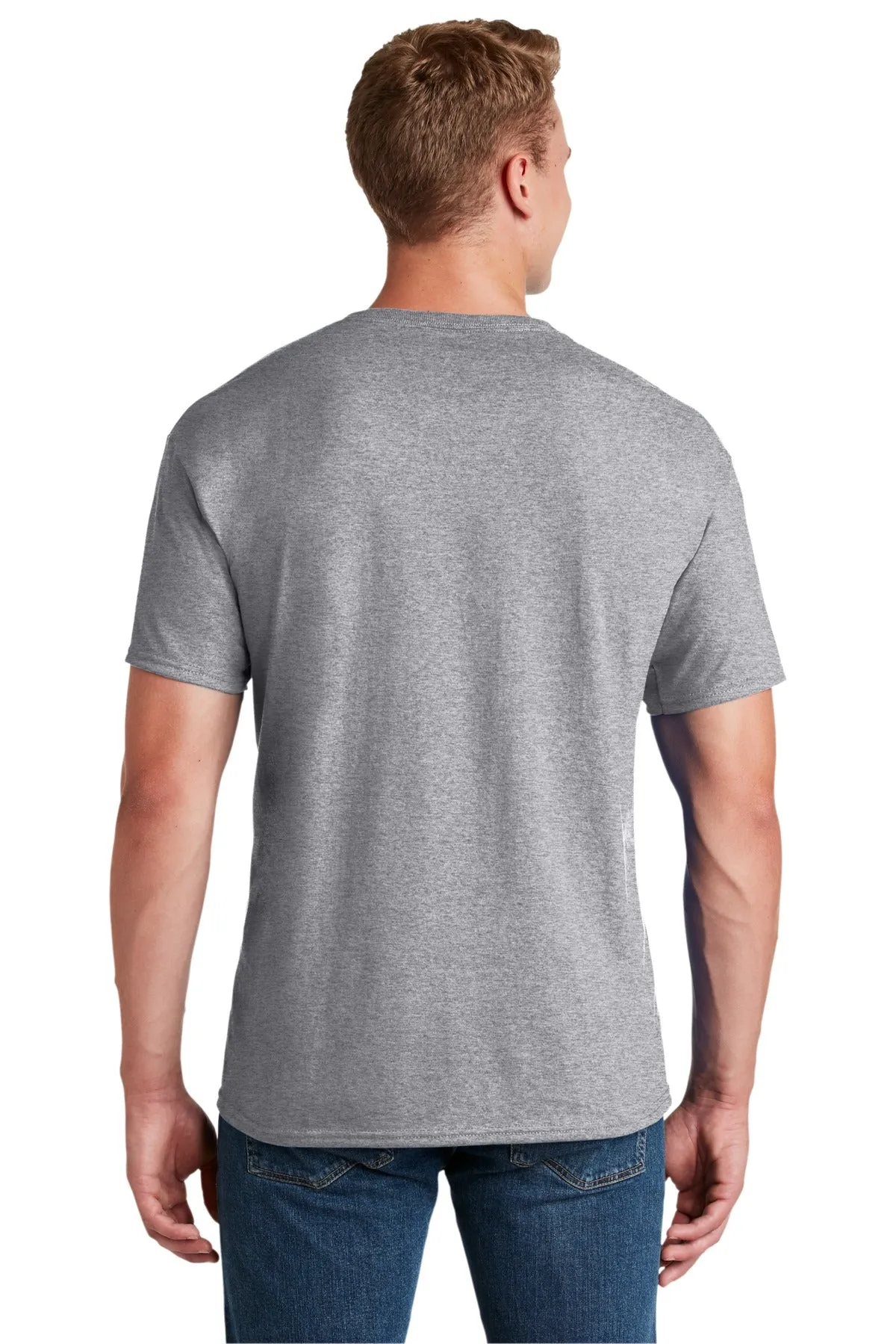 Jerzees - Dri-Power 50/50 Cotton/Poly Pocket T-Shirt. 29MP