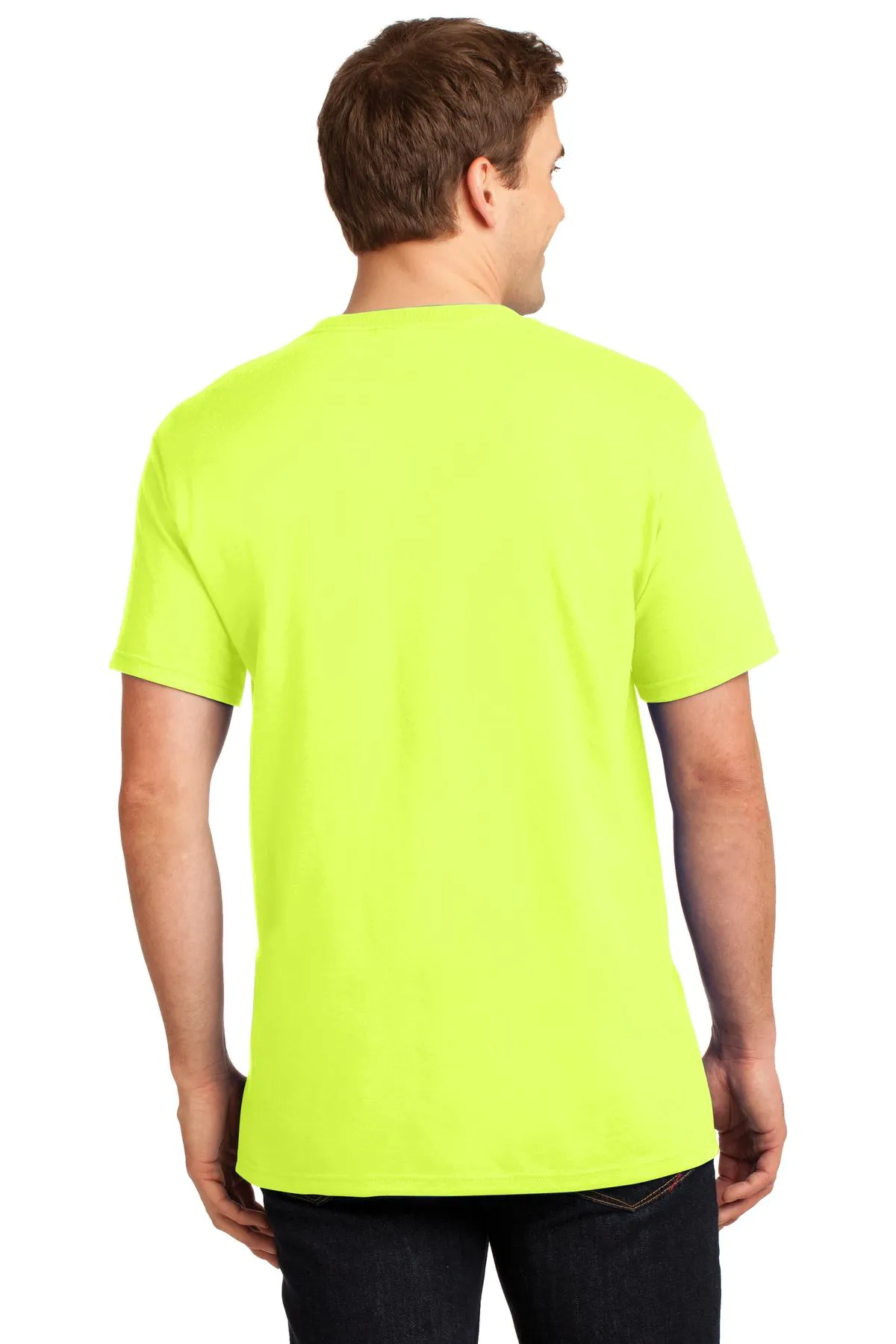 Jerzees - Dri-Power 50/50 Cotton/Poly Pocket T-Shirt. 29MP