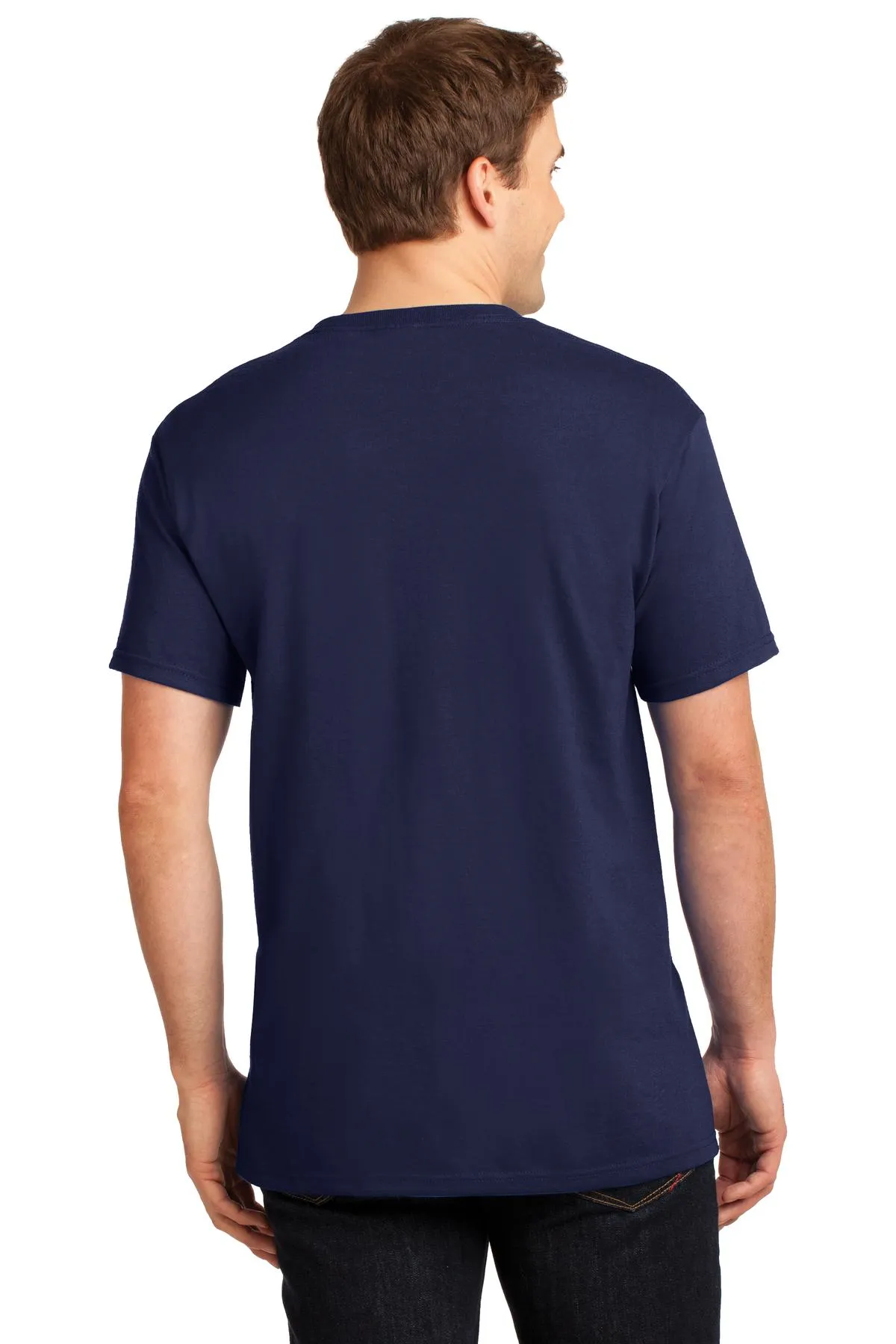 Jerzees - Dri-Power 50/50 Cotton/Poly Pocket T-Shirt. 29MP