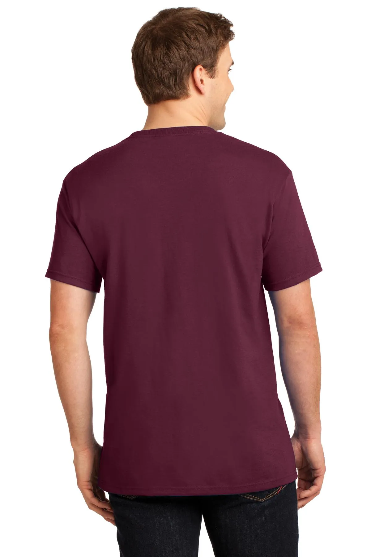 Jerzees - Dri-Power 50/50 Cotton/Poly Pocket T-Shirt. 29MP