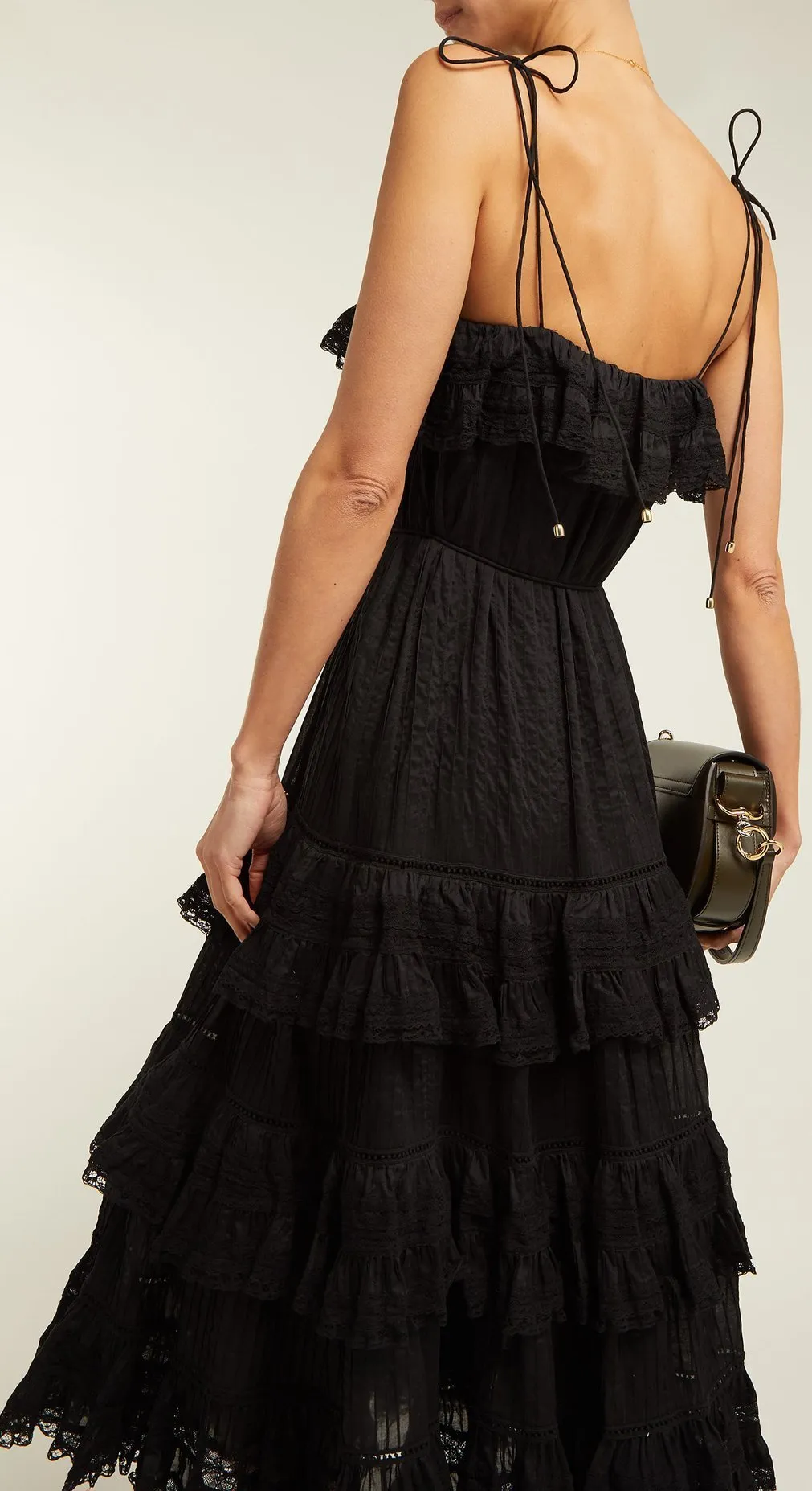 'Juniper' Pintuck-Pleated Cotton Dress