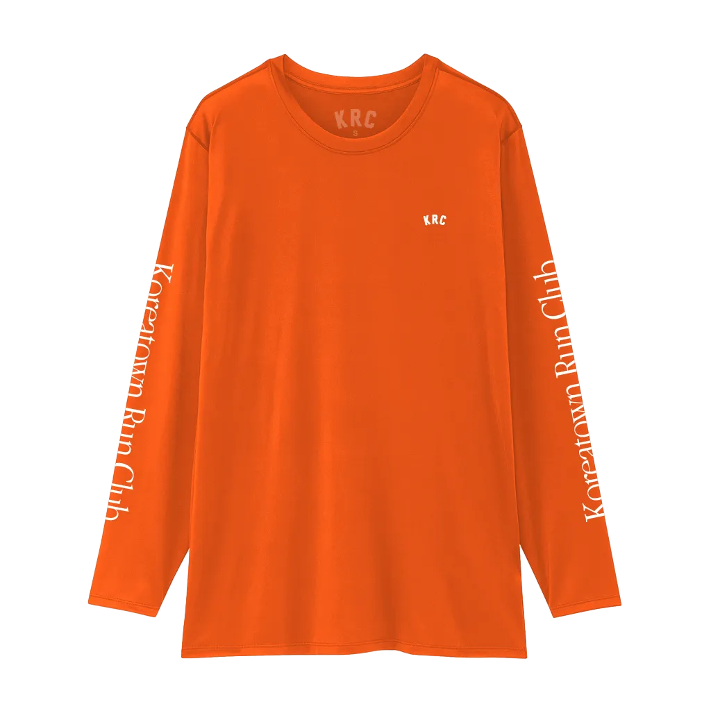 KRC UV LS SHIRT ORANGE
