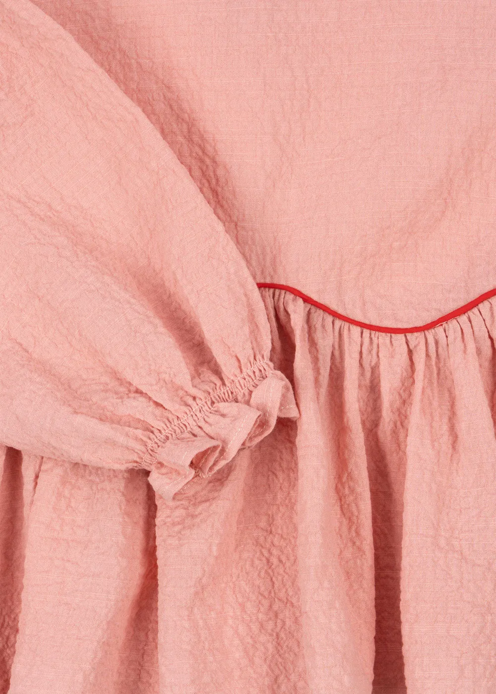 (KS101762) Ava Blouse Gots - Mellow Rose