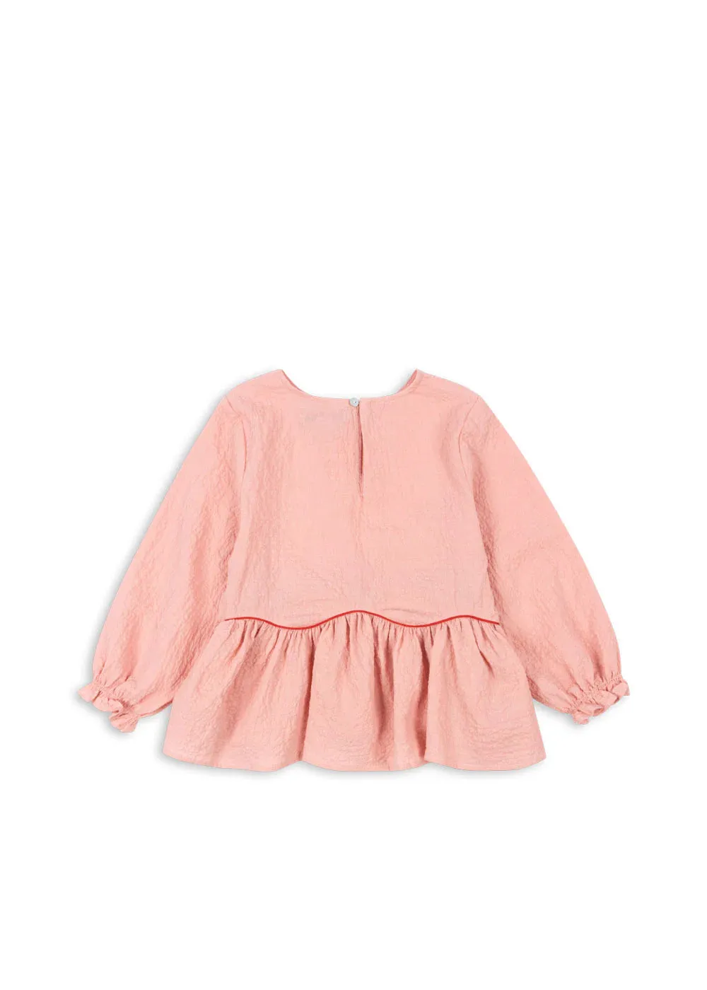 (KS101762) Ava Blouse Gots - Mellow Rose