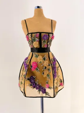Lia Short Elegant Evening Dress