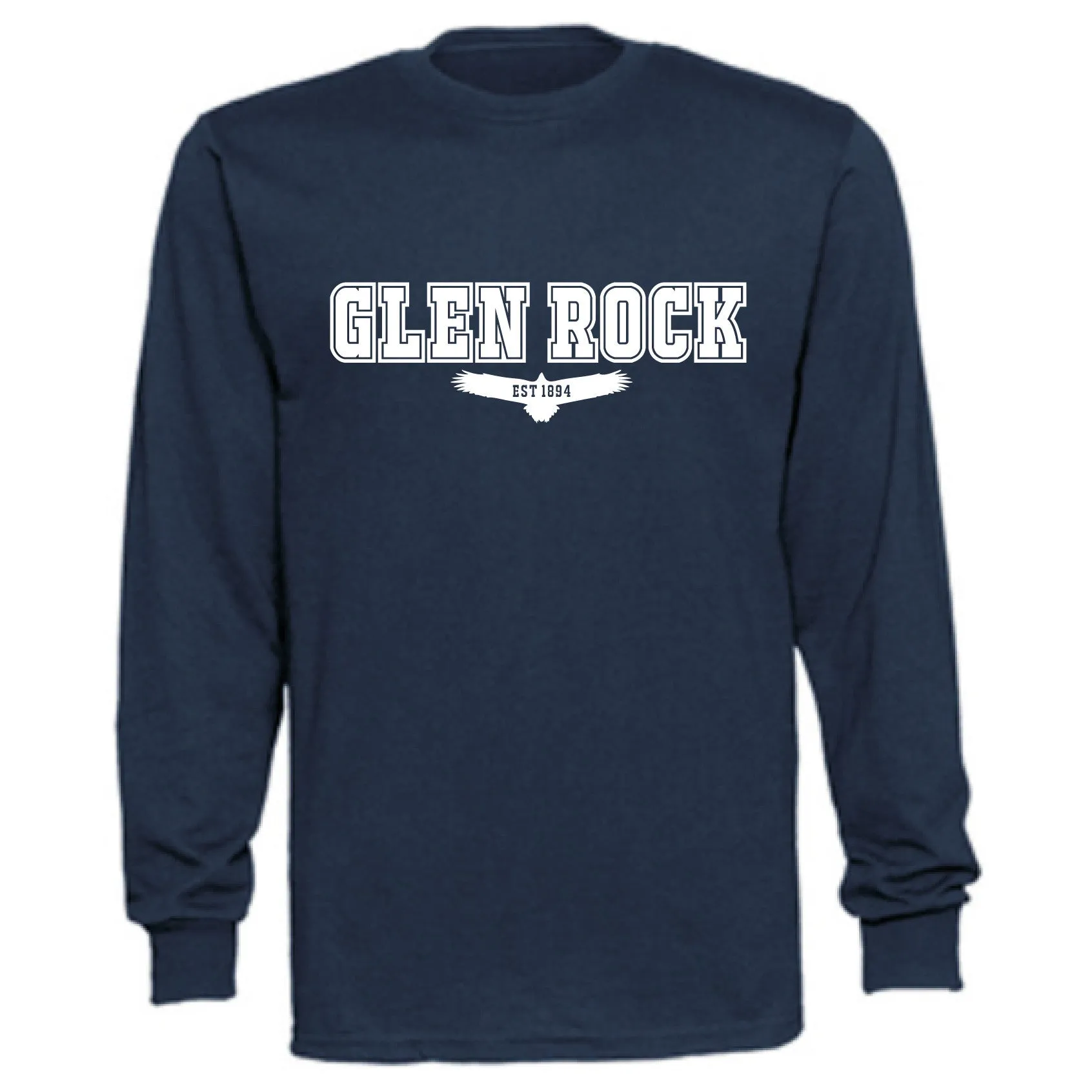 LONG SLEEVE T-SHIRT / NAVY BLUE