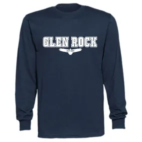 LONG SLEEVE T-SHIRT / NAVY BLUE