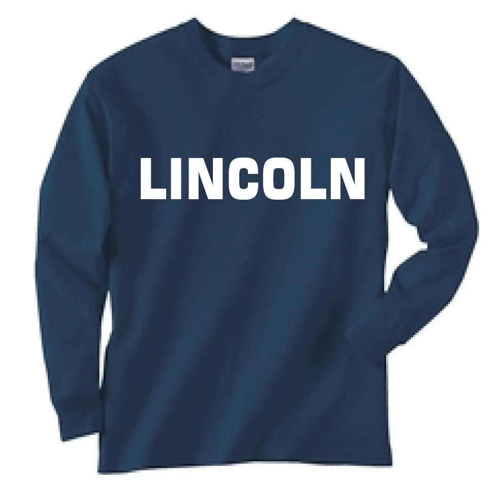 LONG SLEEVE T-SHIRT / NAVY