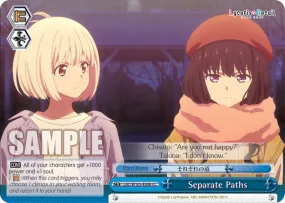 LRC/W105-E098 Separate Paths