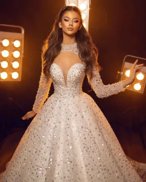 Luella Long Sleeves  Wedding Dress