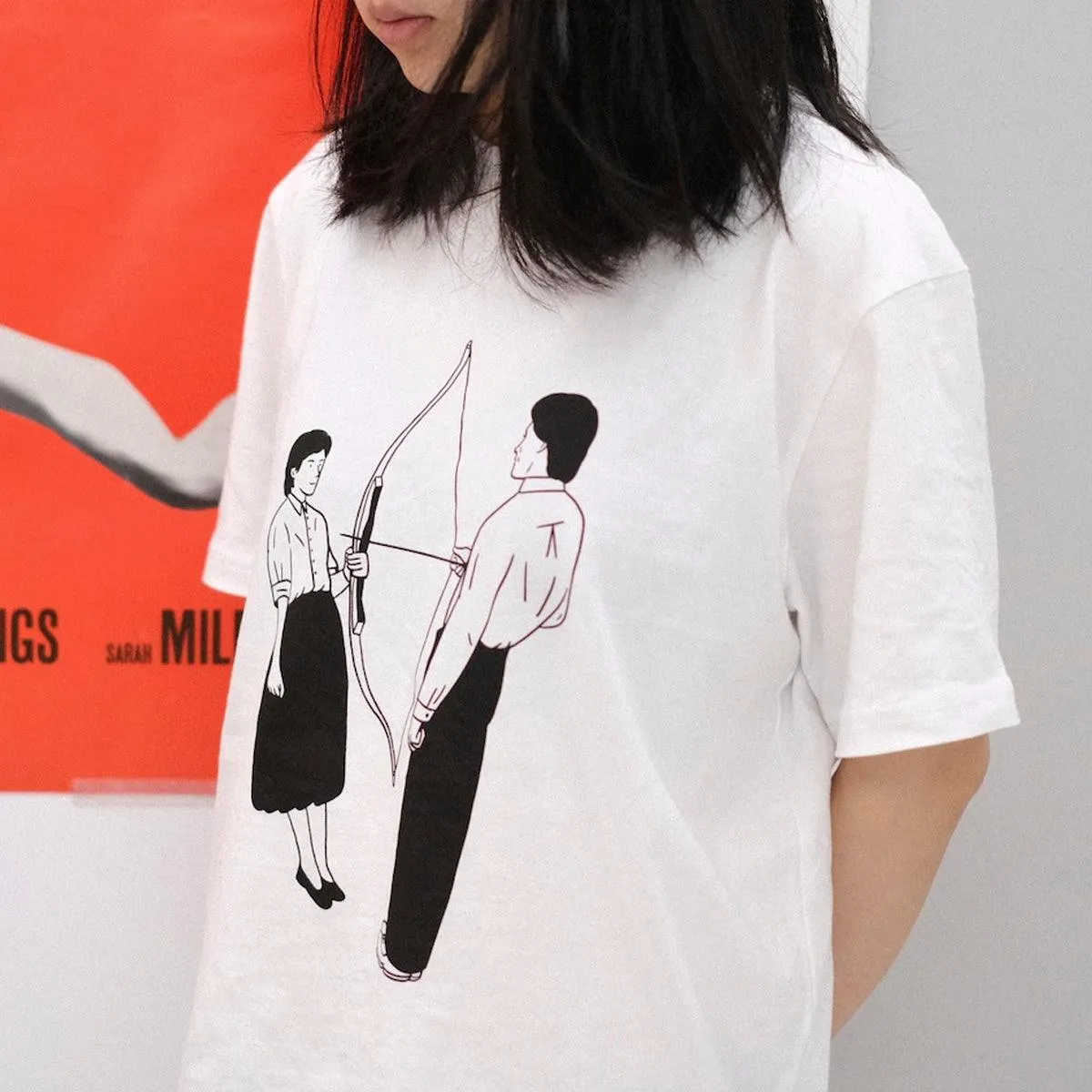 Marina Abramovic and The Arrow T-Shirt