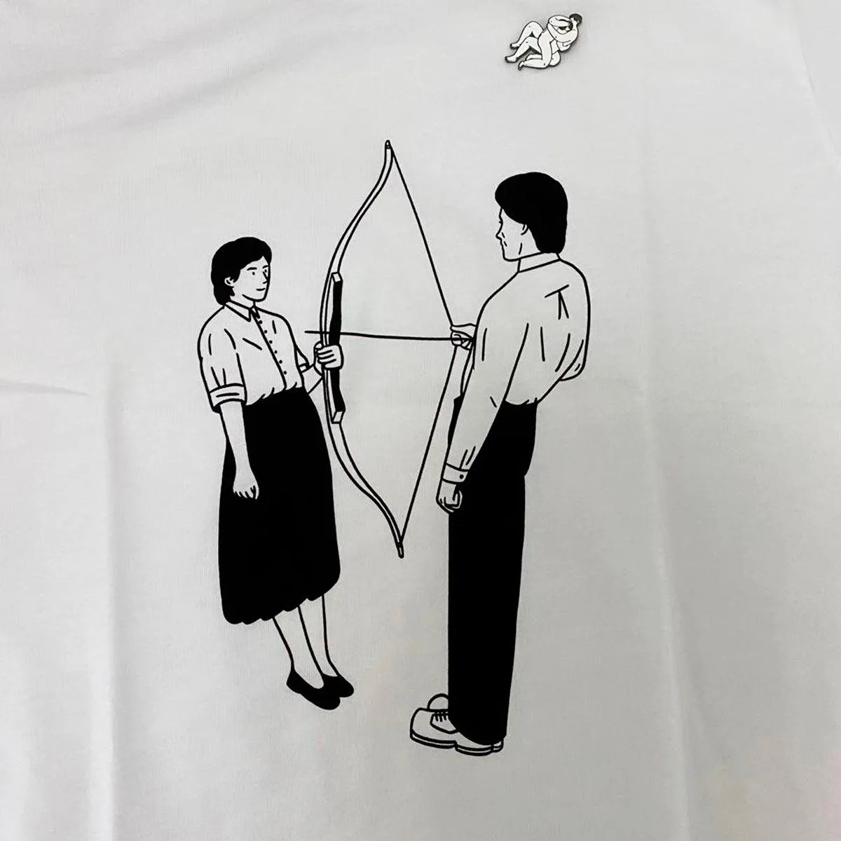 Marina Abramovic and The Arrow T-Shirt
