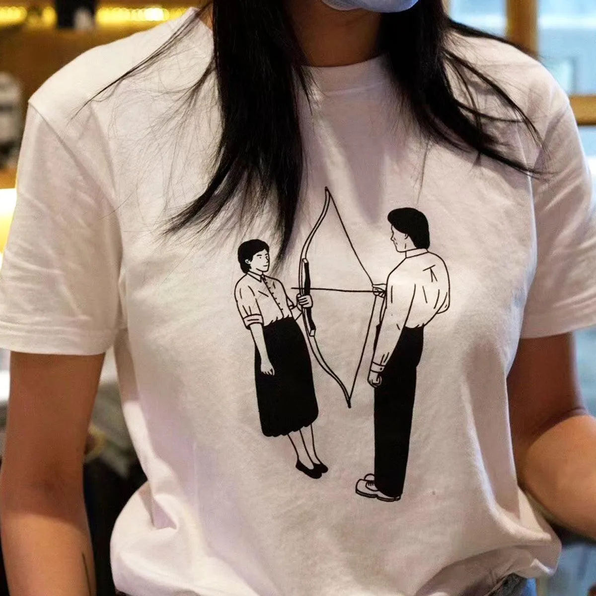 Marina Abramovic and The Arrow T-Shirt