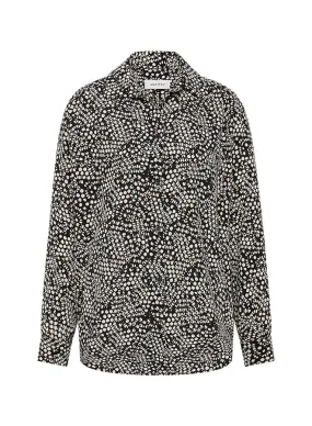 Matteau Long Sleeve Silk Shirt in Kyoto