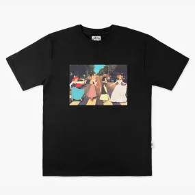 Meme Aesthetic Disney Princess Abbey Road T-Shirt
