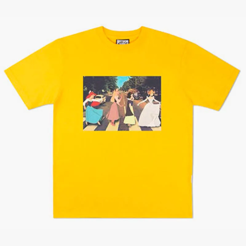 Meme Aesthetic Disney Princess Abbey Road T-Shirt