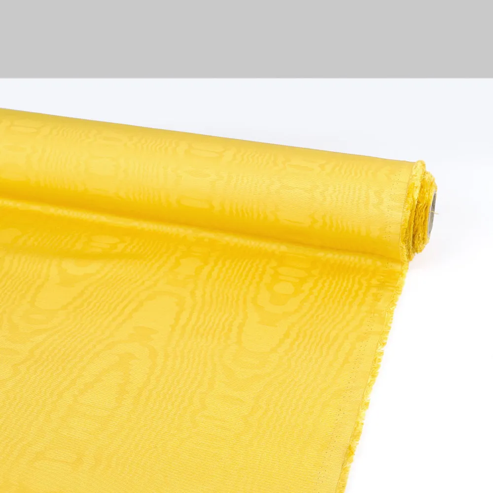 Moire Ottoman Taffeta - Dandelion (remnant)