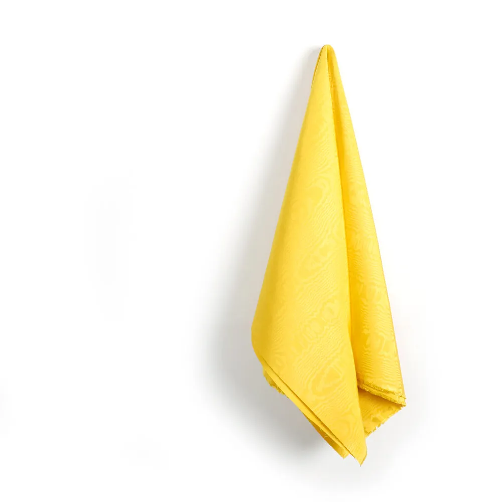Moire Ottoman Taffeta - Dandelion (remnant)