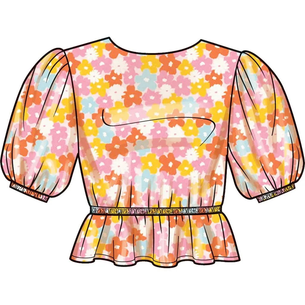 New Look Sewing Pattern N6739 Children's and Girls' Dress, Top and Pants
