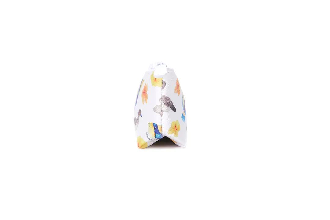 Pencil Pouch Humu Nene Hibiscus White