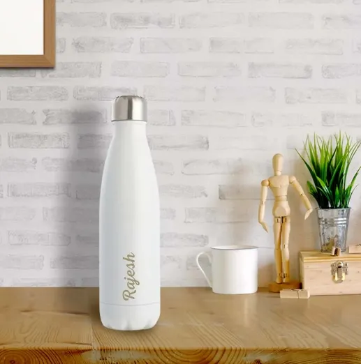Personalized Water Bottle Insulated Stainless Steel Hot & Cold Cola Thermos