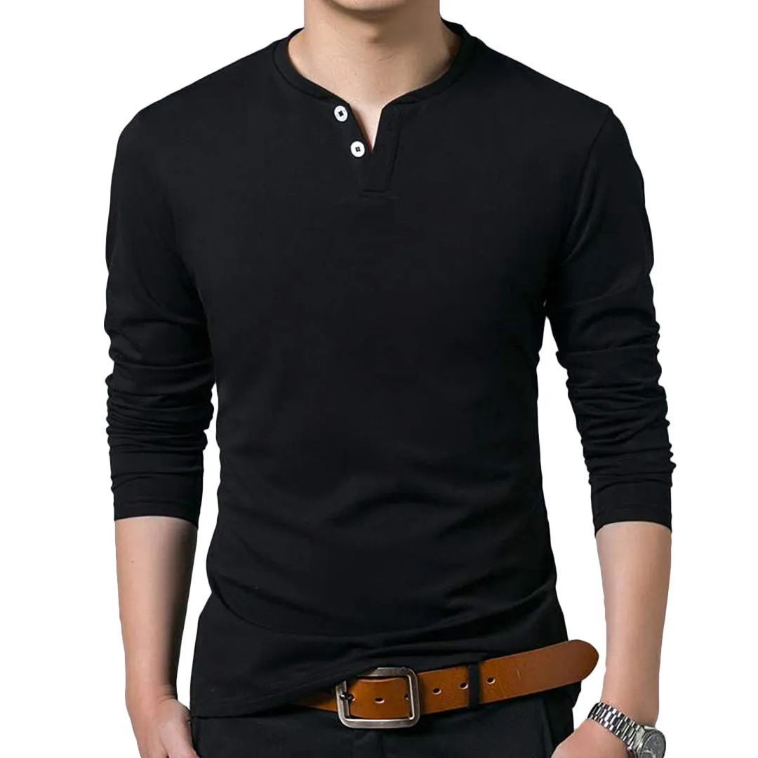 Pologize™ V-Neck Long Sleeve Shirt