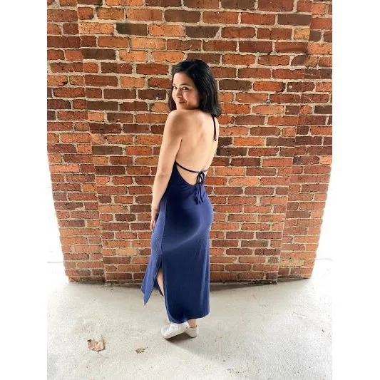 Rosie Halter Midi Dress