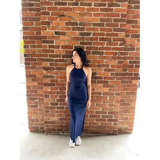 Rosie Halter Midi Dress
