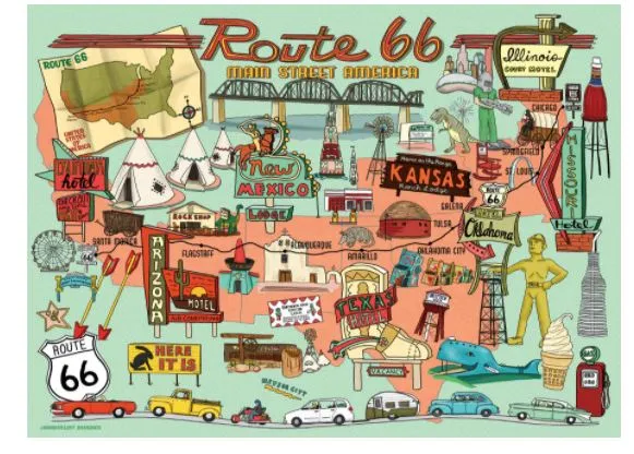 Route 66 Puzzle