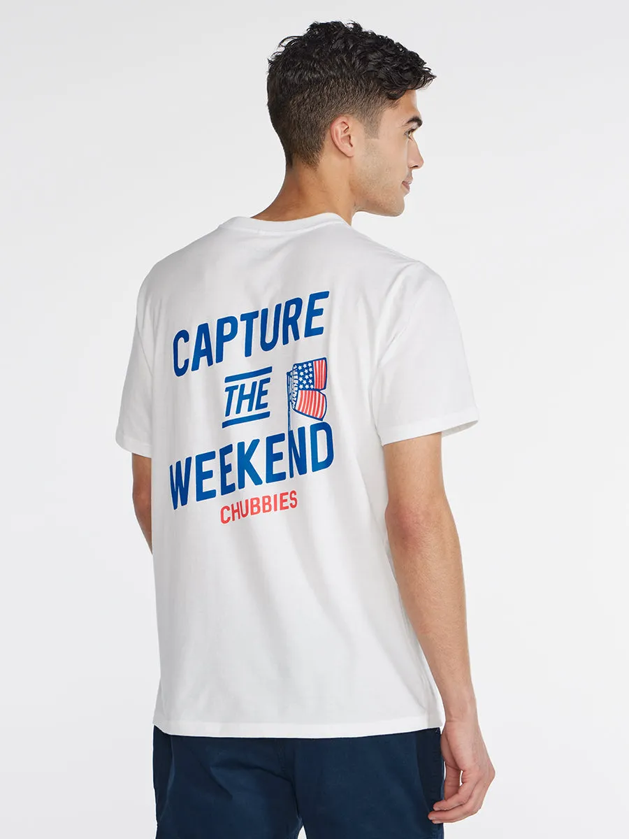 The Capture The Chubbies (T-Shirt) - White