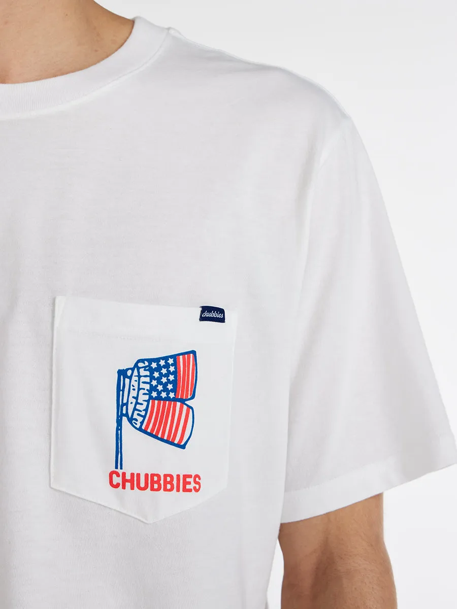 The Capture The Chubbies (T-Shirt) - White