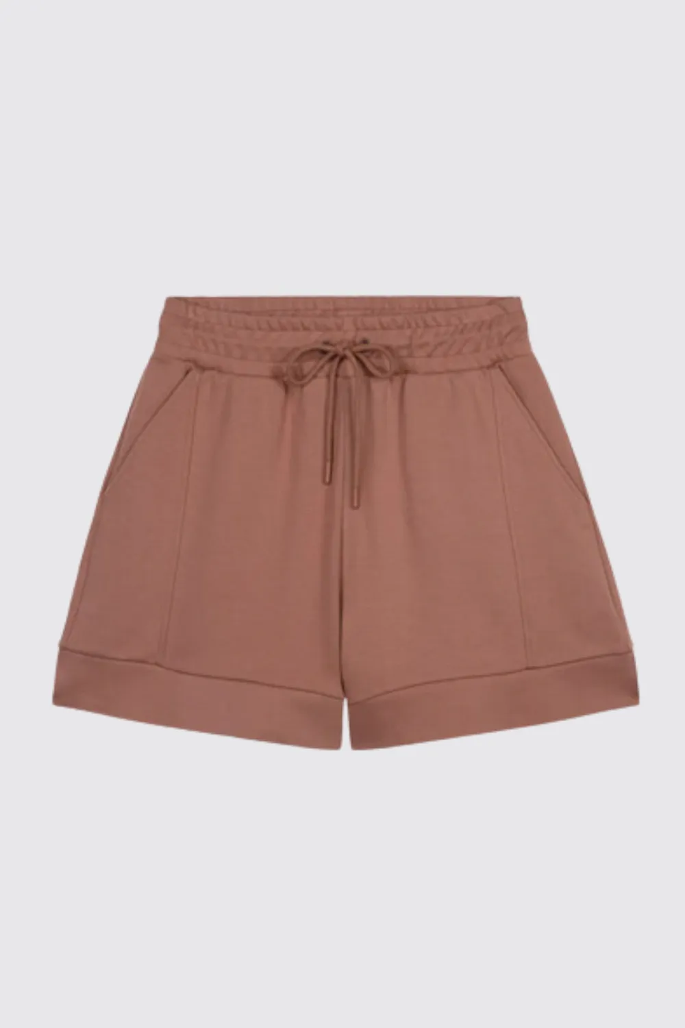 THE PERFECT JERSEY SHORTS (MOCHA)